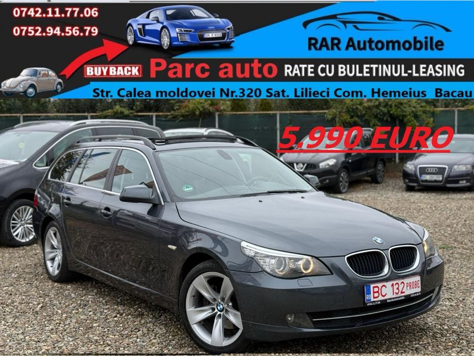 Bmw 520D 2010 Full Panorama Softclose Rate Garantie Buy-Back