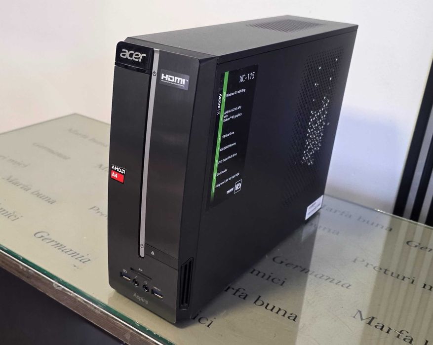 Unitate desktop AMD A4 Acer XC-115 - import Germania