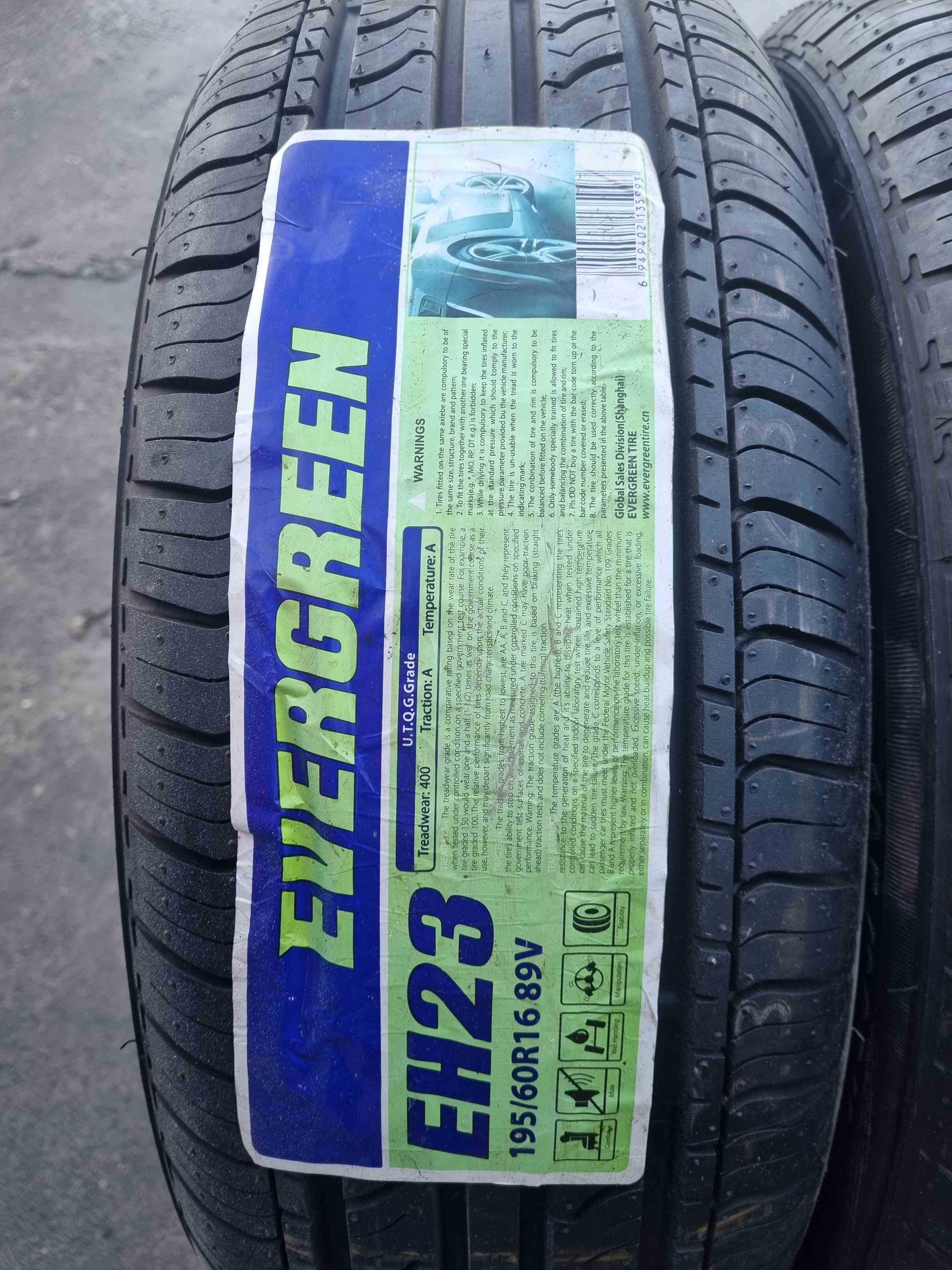 SET 2 Anvelope Vara 195/60 R16 EVERGREEN EH23 89V