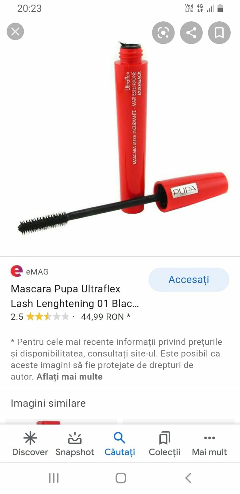 Mascara Puppa original rimel