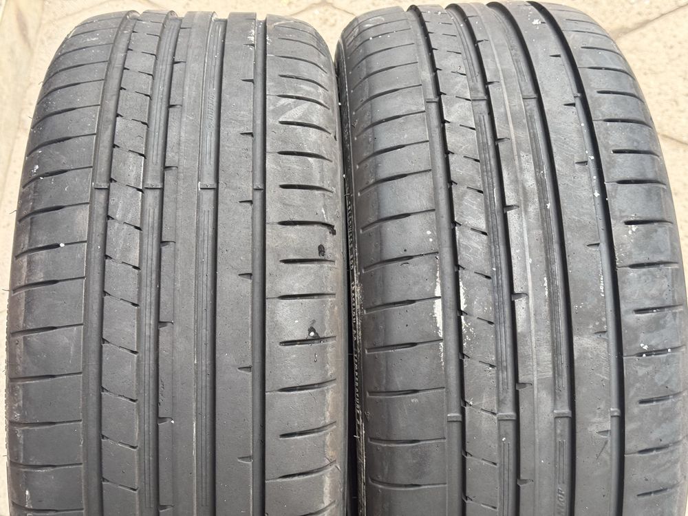 225/45/R17 Dunlop Sport 2бр летни  dot1019 7мм