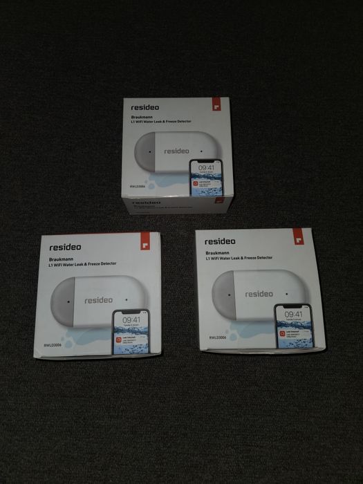 Senzori inudatie si inghet Resideo RWLD3006-01, Wi-Fi