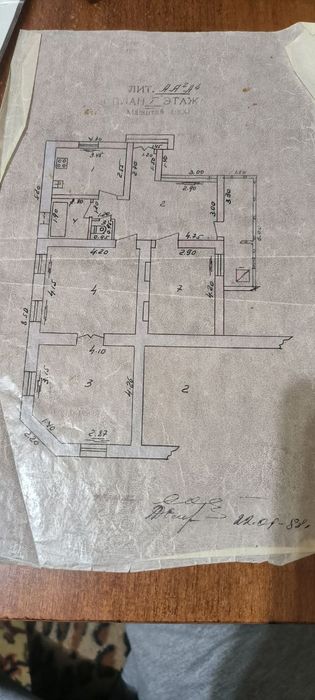Дом с участком 3 сотки 3-х комнатный ,1940 года ,стенки 55 сантиметров
