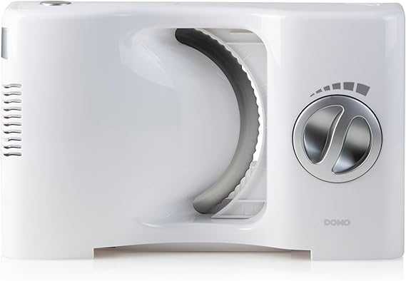 Слайс Машина за рязане Domo 120W MS171, бяла, леко спукана приставка
