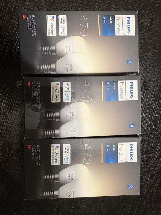 Смарт крушки Philips Hue White