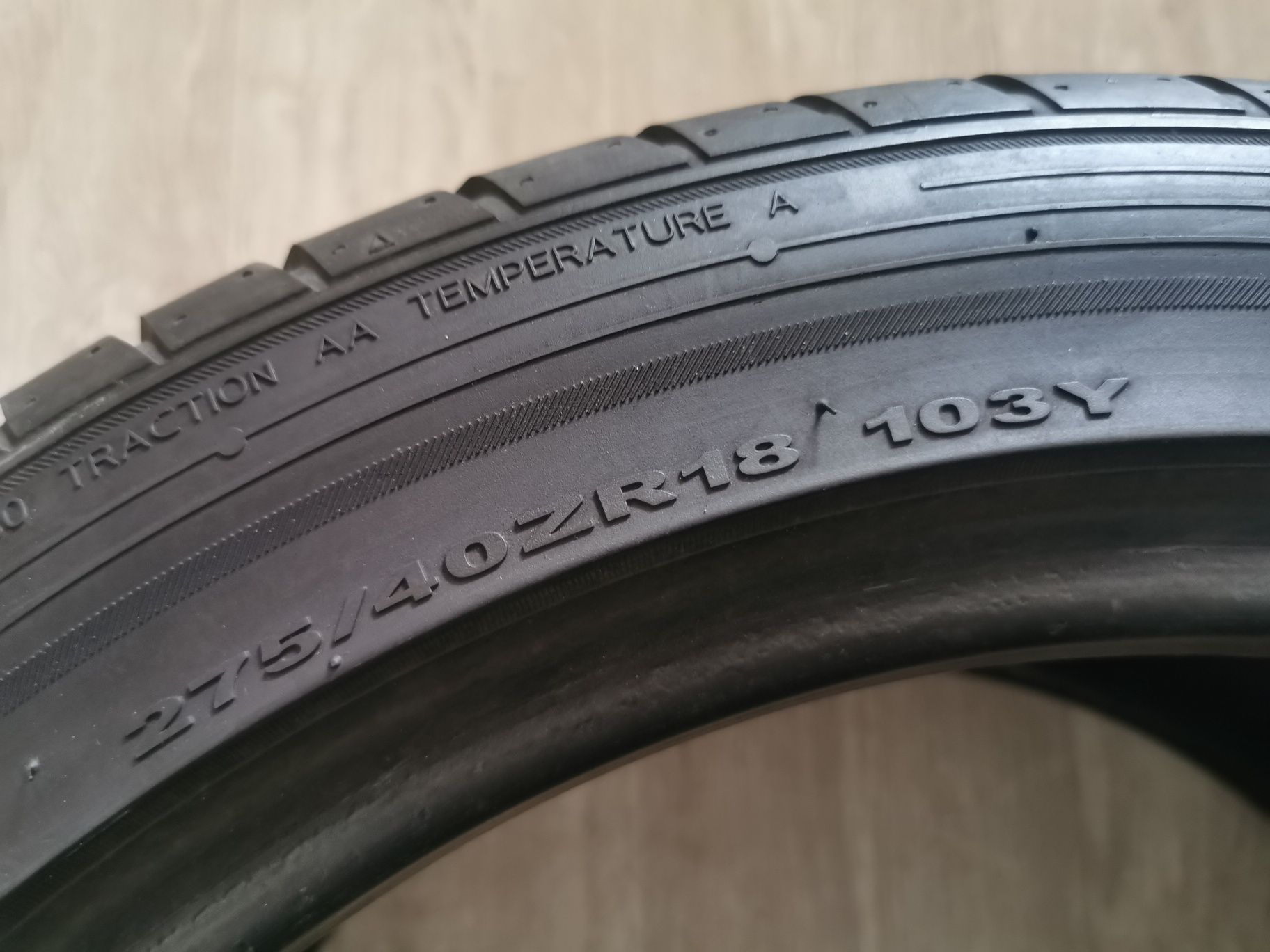 Hankook 275 40 R18 Anvelope Cauciucuri vara 6mm BMW F10