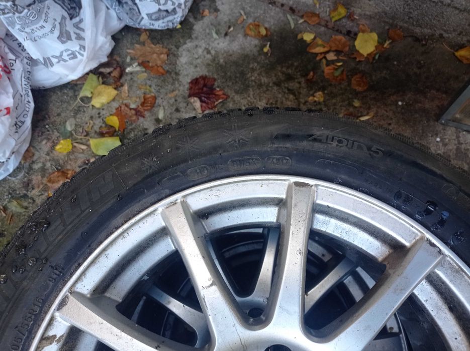 old anvelope cauciuc roti 205 55 16R michelin