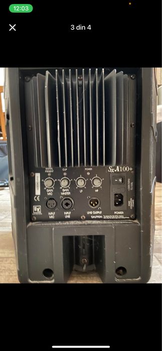 Vand o boxa electro voice sx 100+( dynacord fbt rcf )
