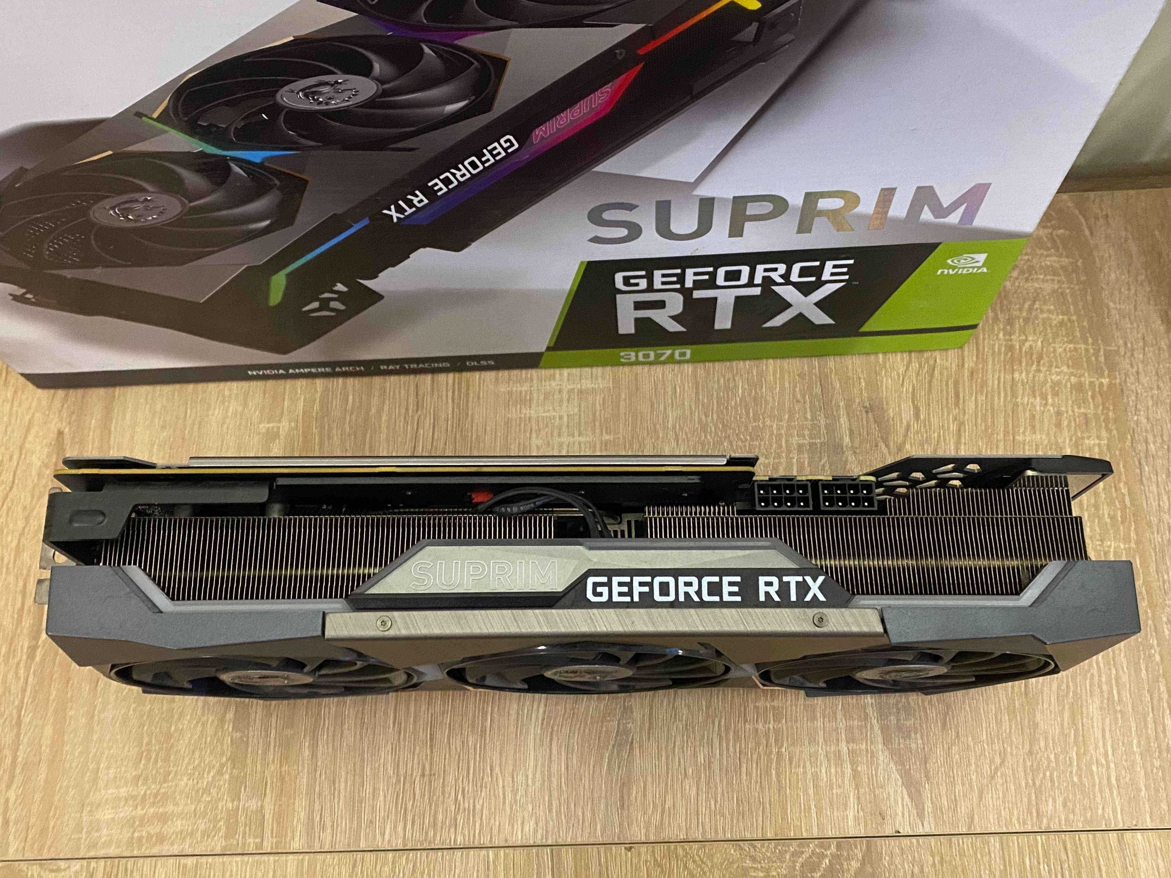 MSI RTX 3070 Suprim X 8GB - ТОП изпълнение