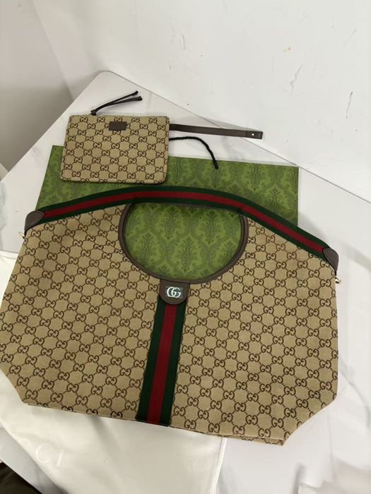Gucci Giglio large tote bag чанта