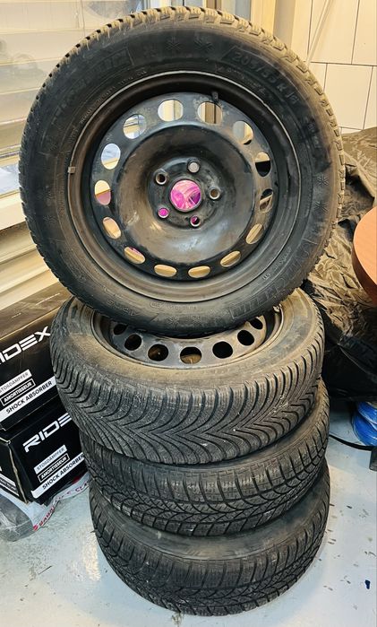 Jante de tabla cu cauciucuri de iarna VW Passat / Golf 5 / Bora