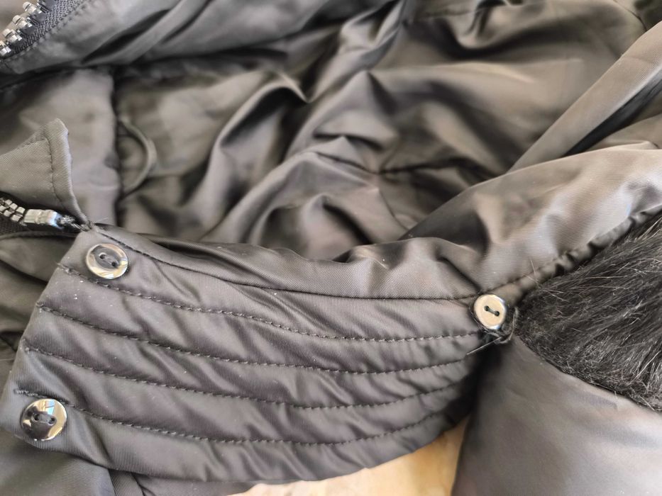 Дълго яке с обемни джобове