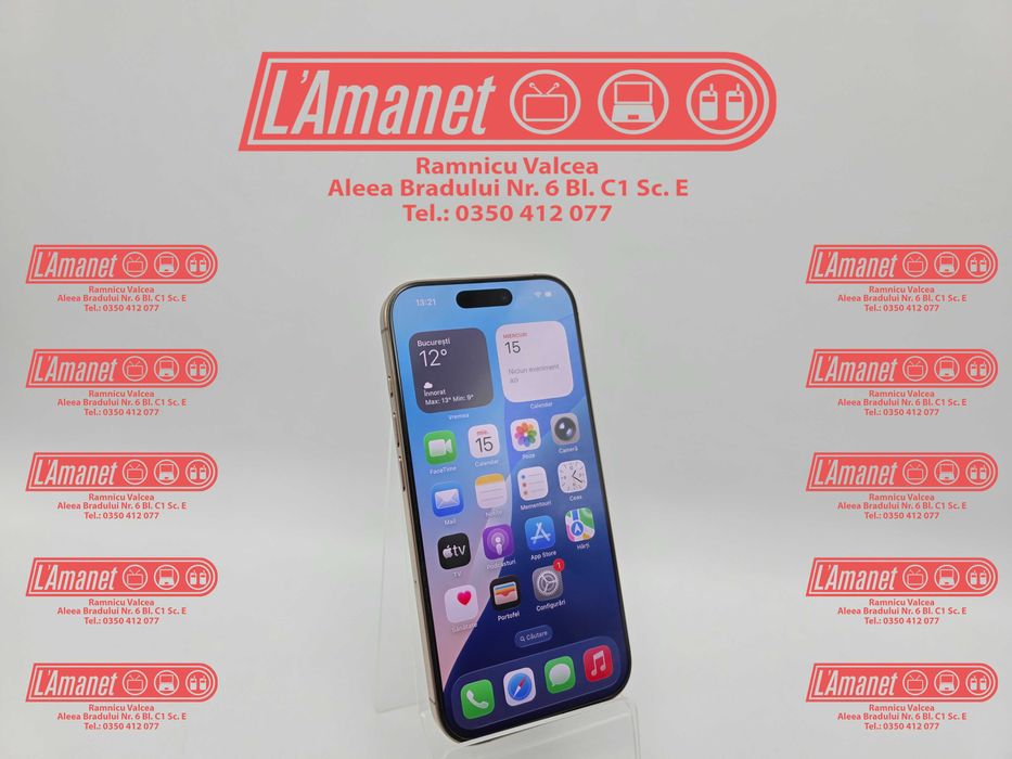 iPhone 16 Pro Desert Titanium 128GB Neverlocked Fullbox Garantie