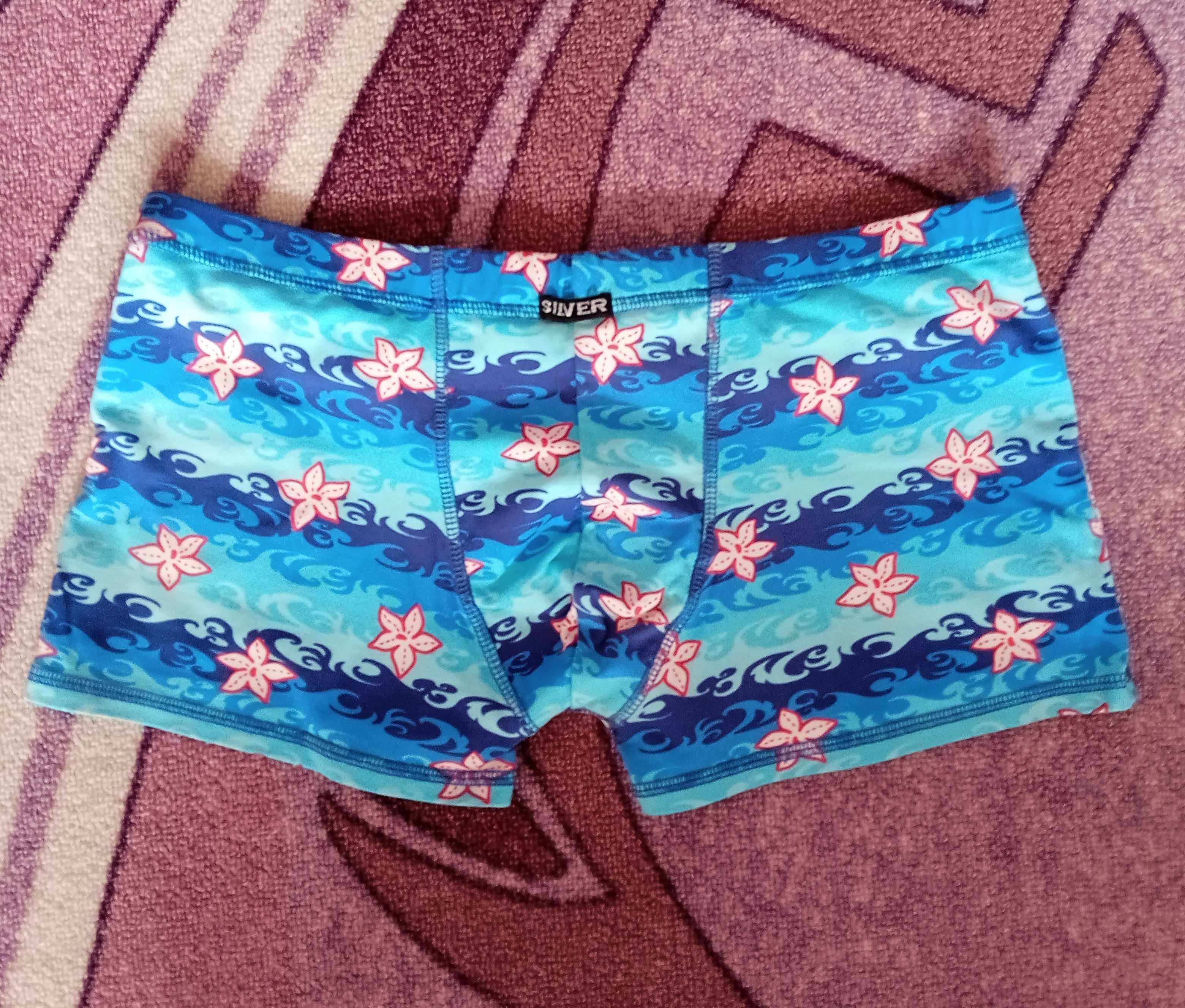 SILVER НОВИ маркови български боксерки размер М Силвър boxer shorts