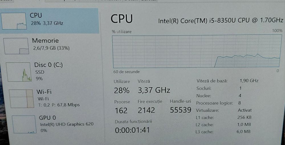 Laptop Dell Latitude 5490 de 14" i5 8350u 8gb ram 256gb ssd