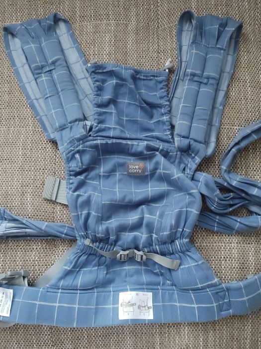 Ергономична Раница LOVE & Carry Love Tie Organic за бебеносене