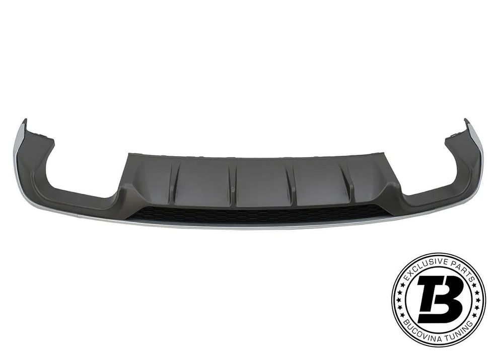 Difuzor Bara Spate cu Ornamente compatibil cu Audi A3 8V S3 Design