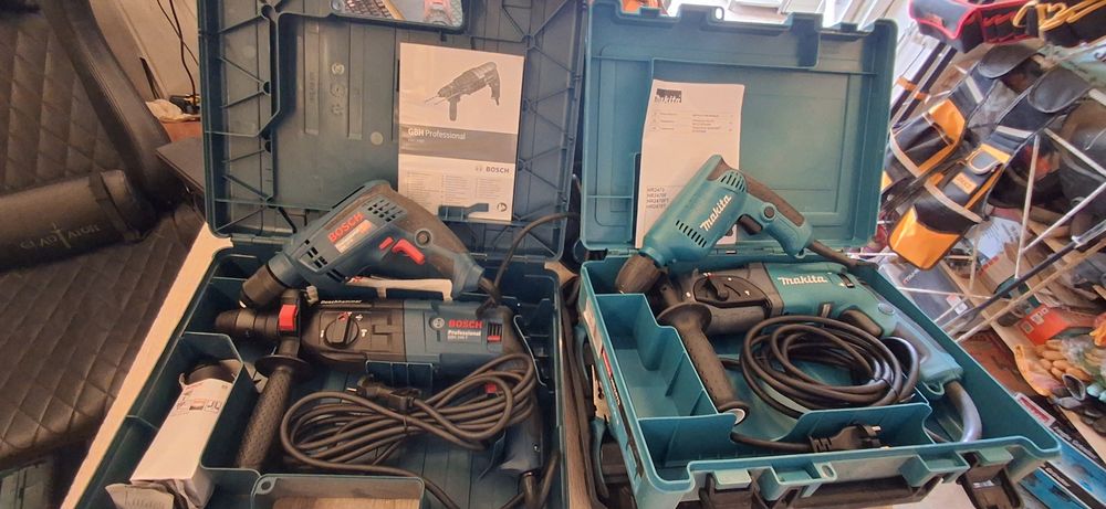 Перфоратор и Дрел от Беренда Makita и Bosch