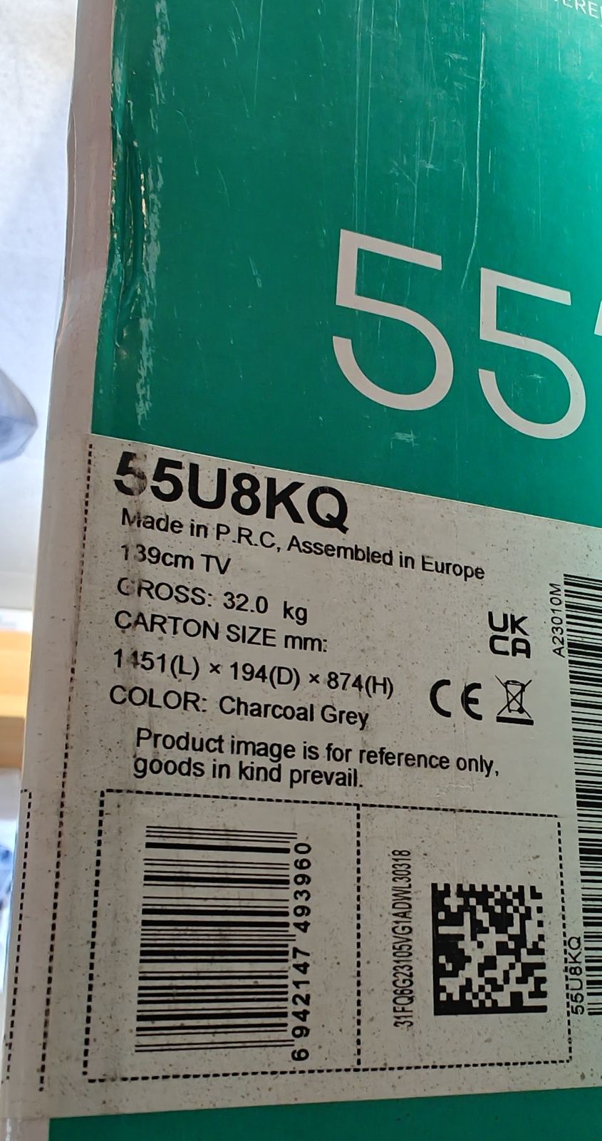Hisense 55U8KQ Mini-Led Pro ULED 4K
