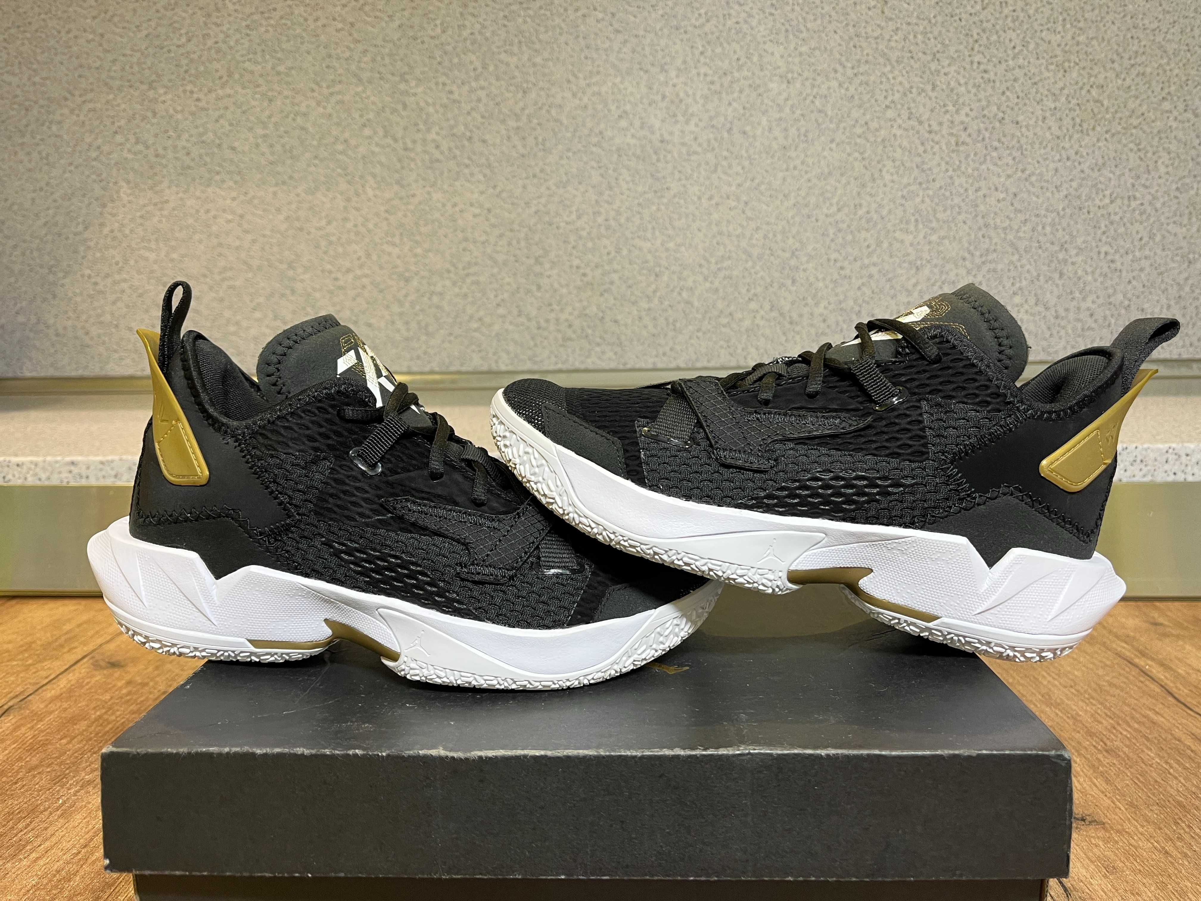 ОРИГИНАЛНИ *** Nike  Jordan "Why Not?" Zer0.4 / Black/ Metallic Gold