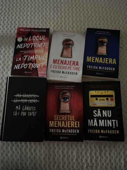 Pachet carti Freida McFadden si nu doar