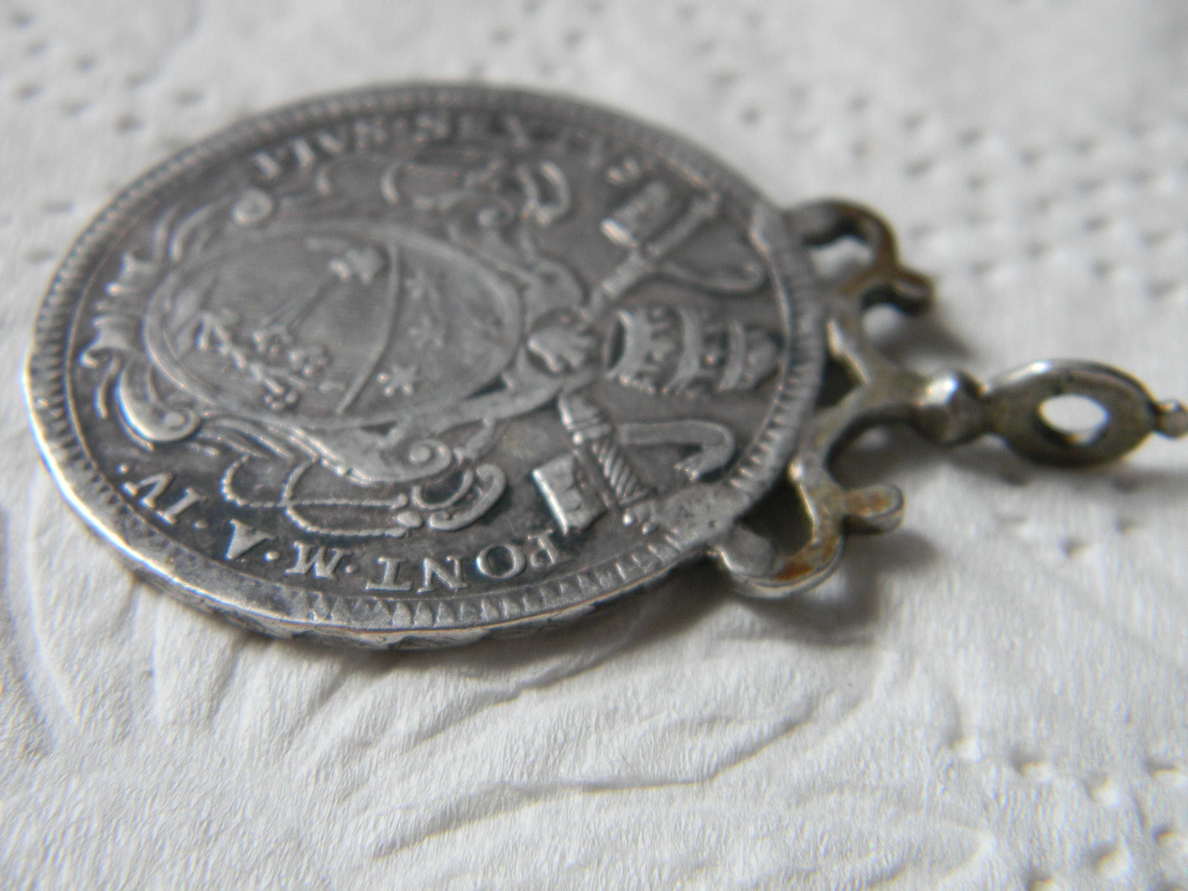 Medalion rar de colectie din argint 14,5g Vatican 1778