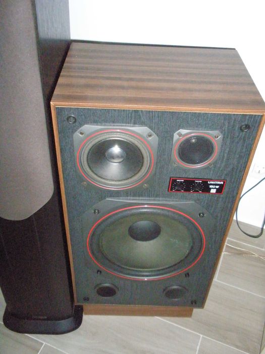 Boxe Unitra 150W+Mission M34+Receiver Sherwood RX4109