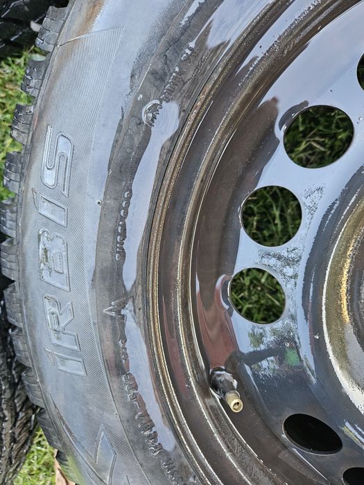 cauciucuri irbis cu jante de tabla /195 65 15