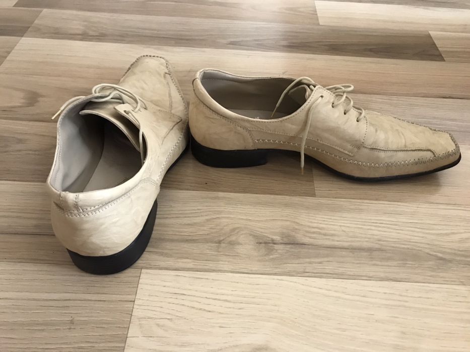 Мъжки кожени обувки. Обувани само няколко пъти