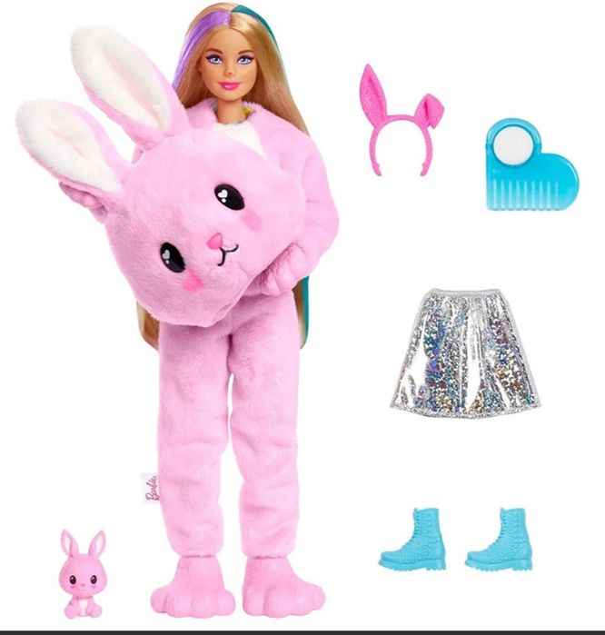 Кукла Барби Barbie супер изненада Зайче детски играчки