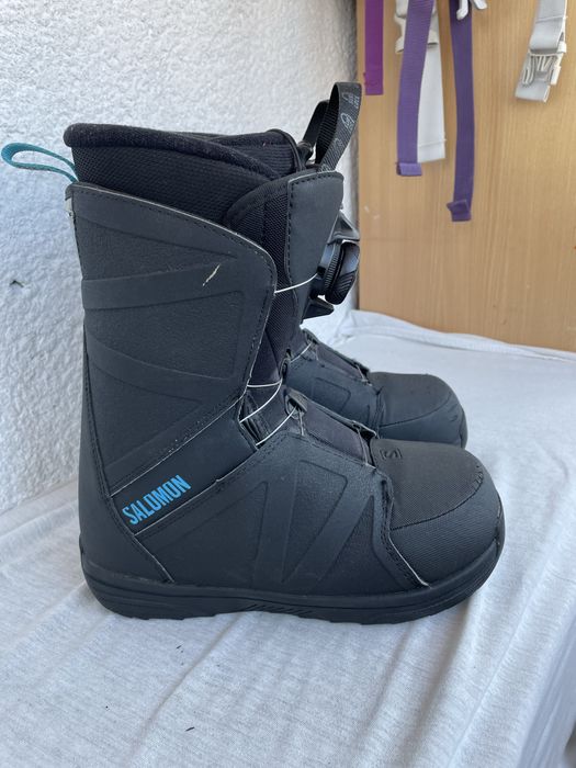 Boots snowboard boa  marime 24 nr 38 salomon bronze