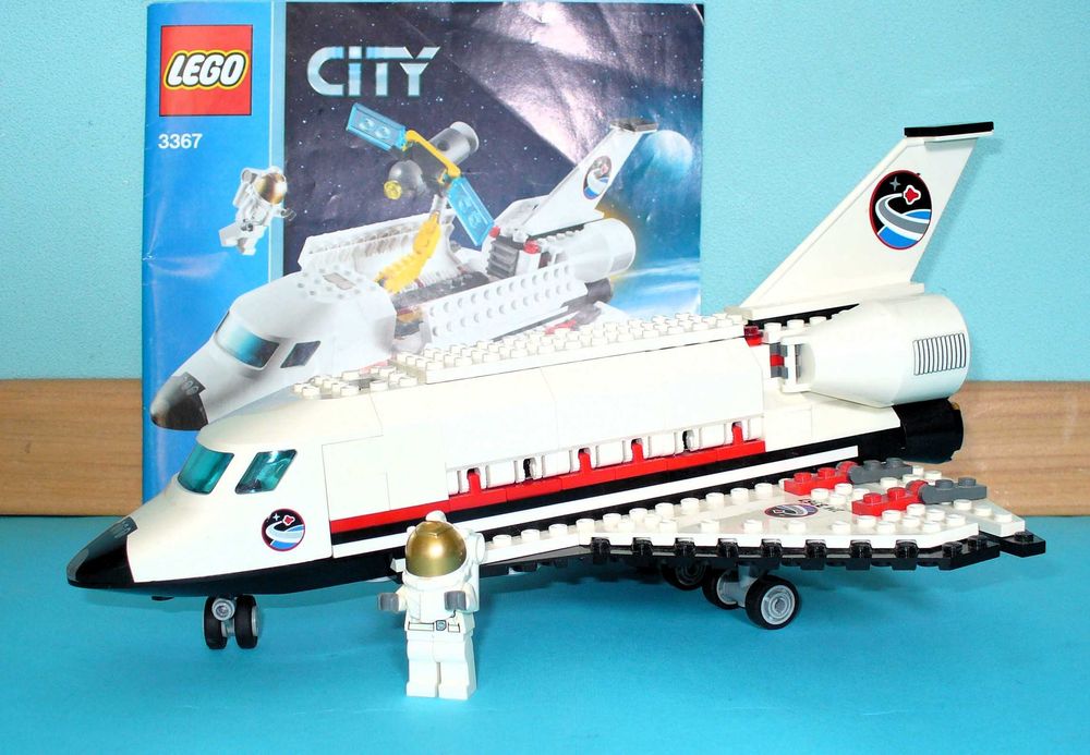 LEGO City 3367, 3366, 3365, 60078 Космически совалкки и астронавти