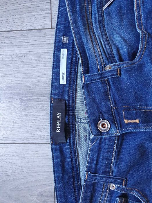 Blugi REPLAY "Grover" Straight Fit - Marime 36 (Talie 98 cm)