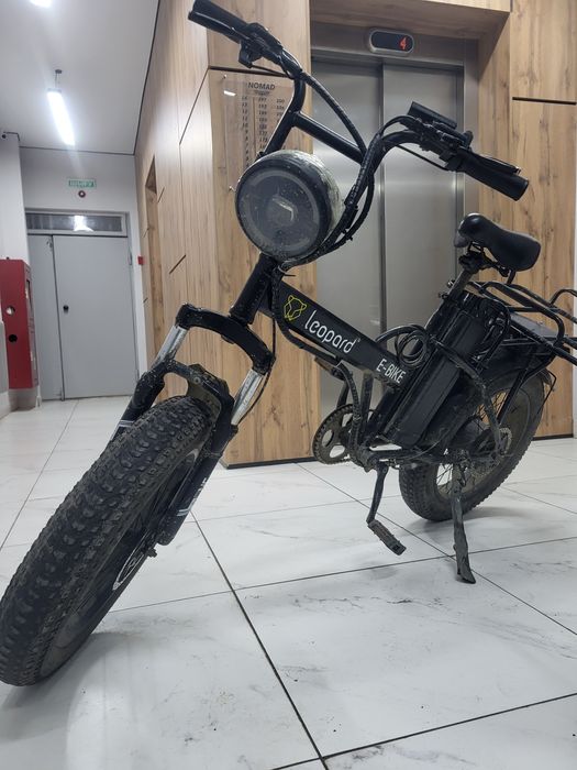 Электровелосипед электро велосипед Leopard 48v 1200w 32ah на ходу сроч