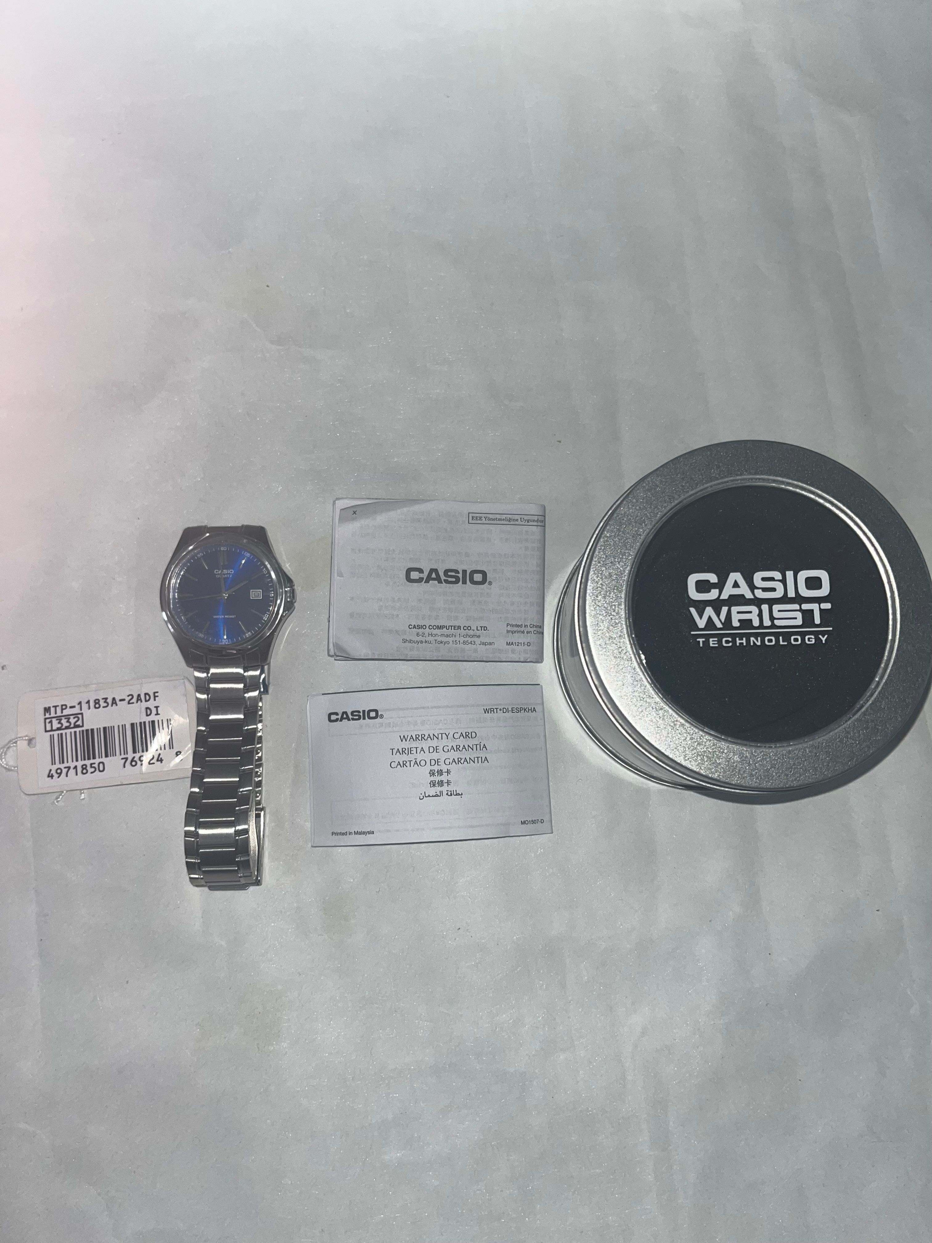 Часы Casio оригинал MTP-1183A-2ADF