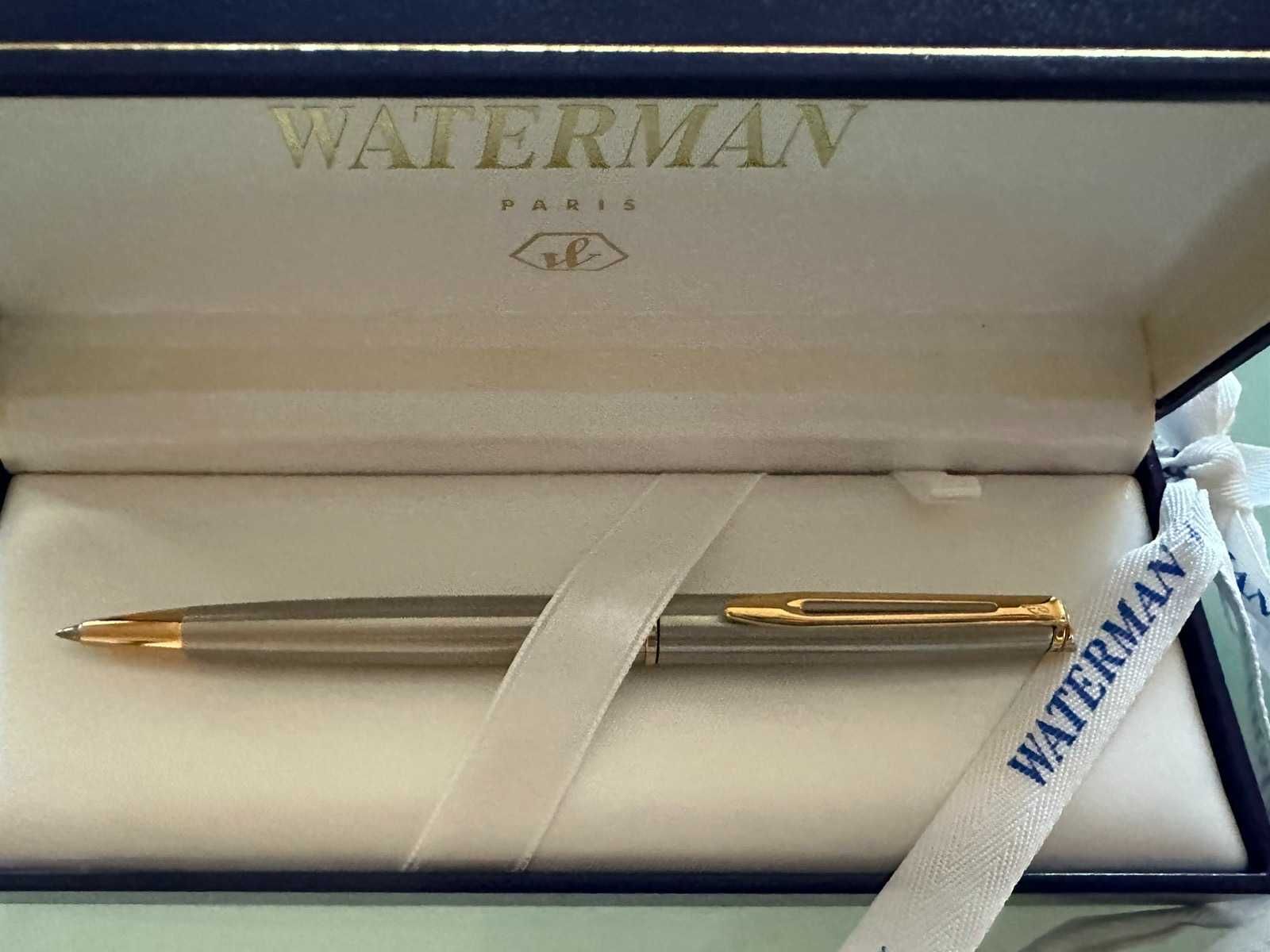Химикалка Waterman Hémisphère Stainless Steel GT, подаръчна кутия