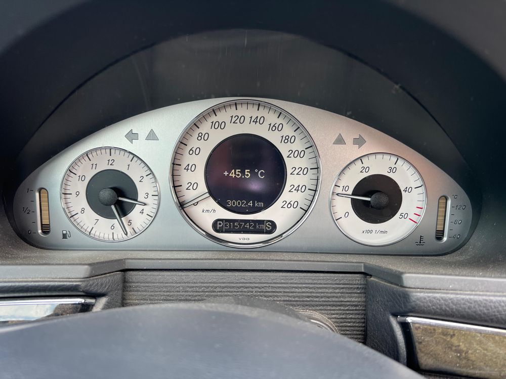 Mercedes E270CDI /schimb platforma