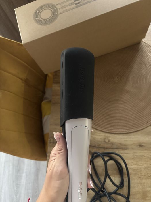 Преса за коса с пара на babyliss