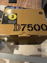 Nikon D7500, practic nou, full box, card de memorie 128 gb bonus