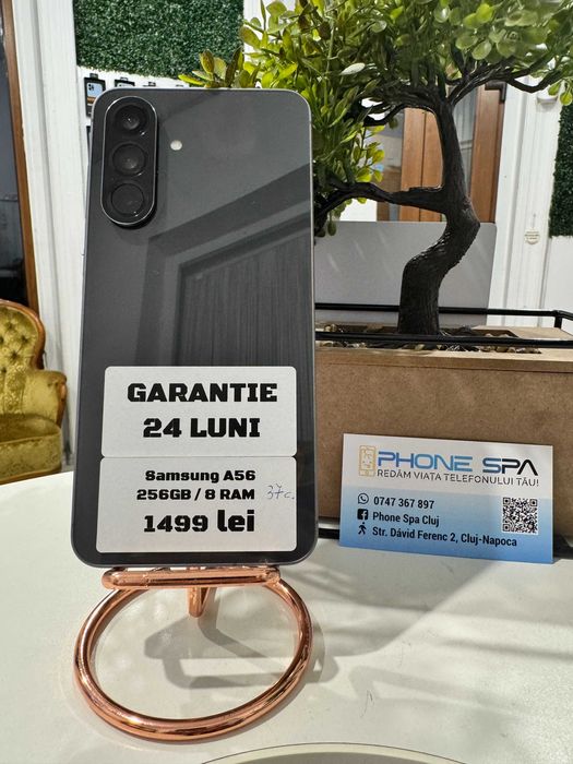 Samsung A56 NOU 256Gb/8 RAM - Din magazin,cu garantie!