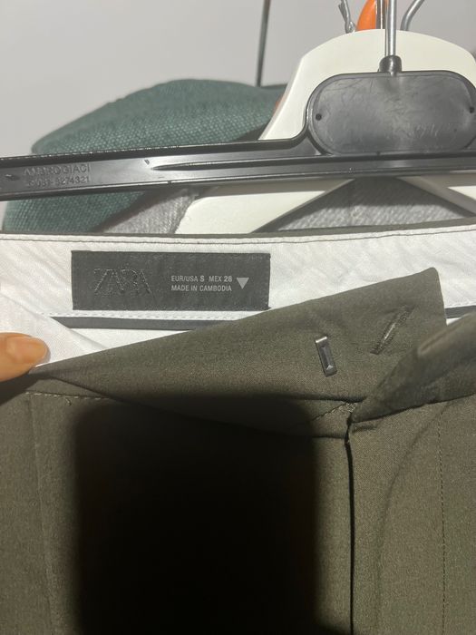 Set Zara jachetă oversize și pantaloni largi merg m ( talie 38)