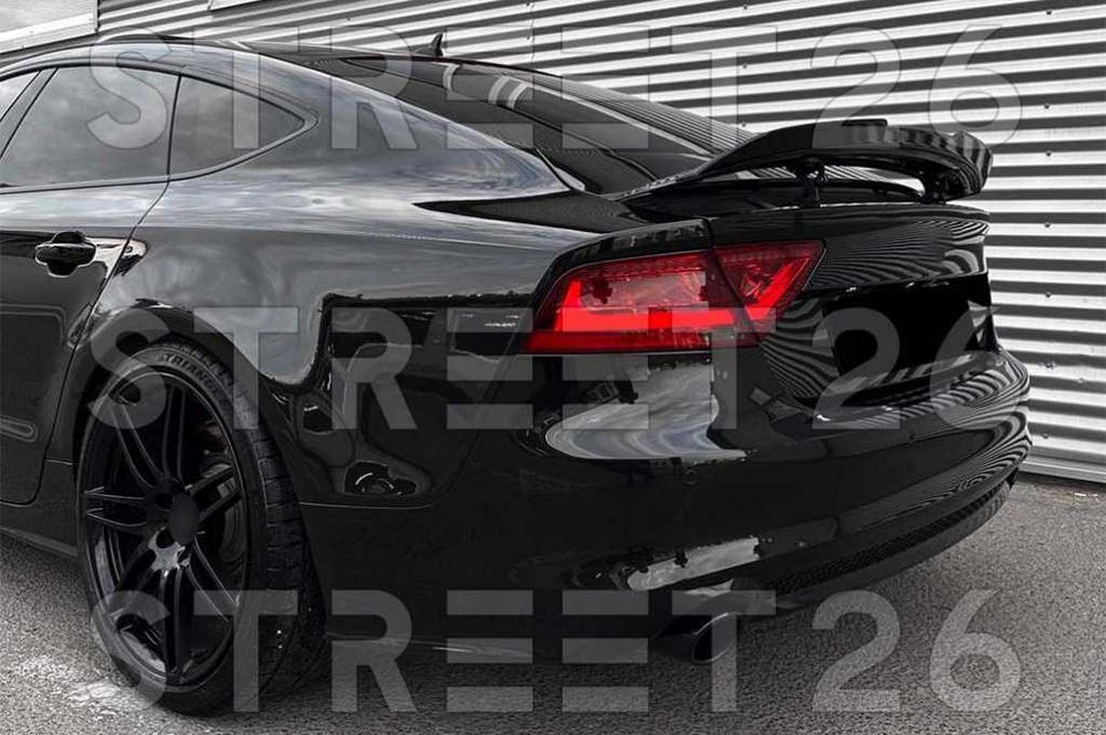 Eleron Lip Audi A7 4G (2010-2017) Negru Lucios