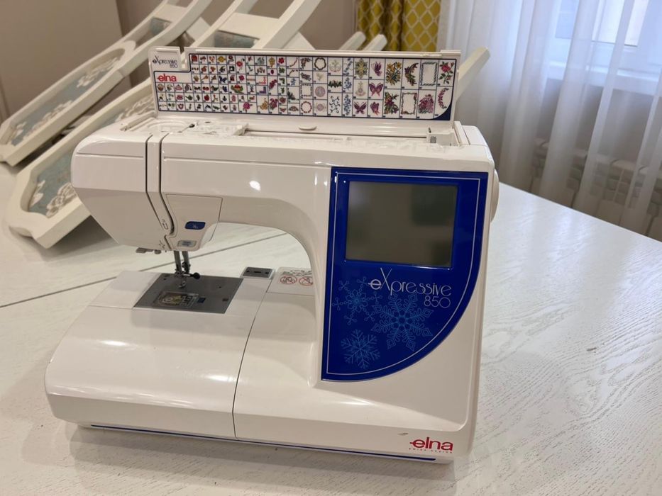 Вышивальная машина elna 850 белый