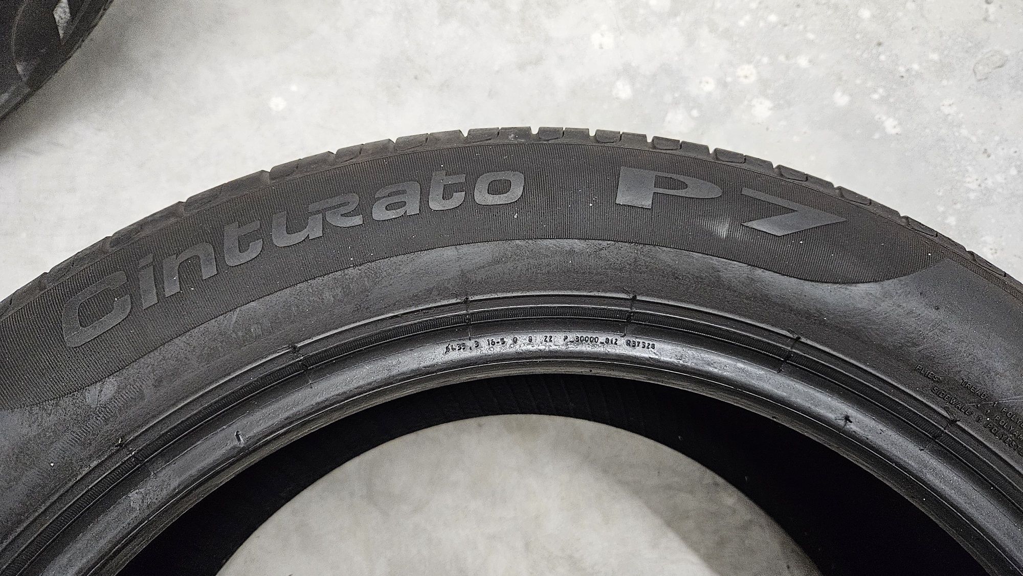 215/55/17 Pirelli P7 летни