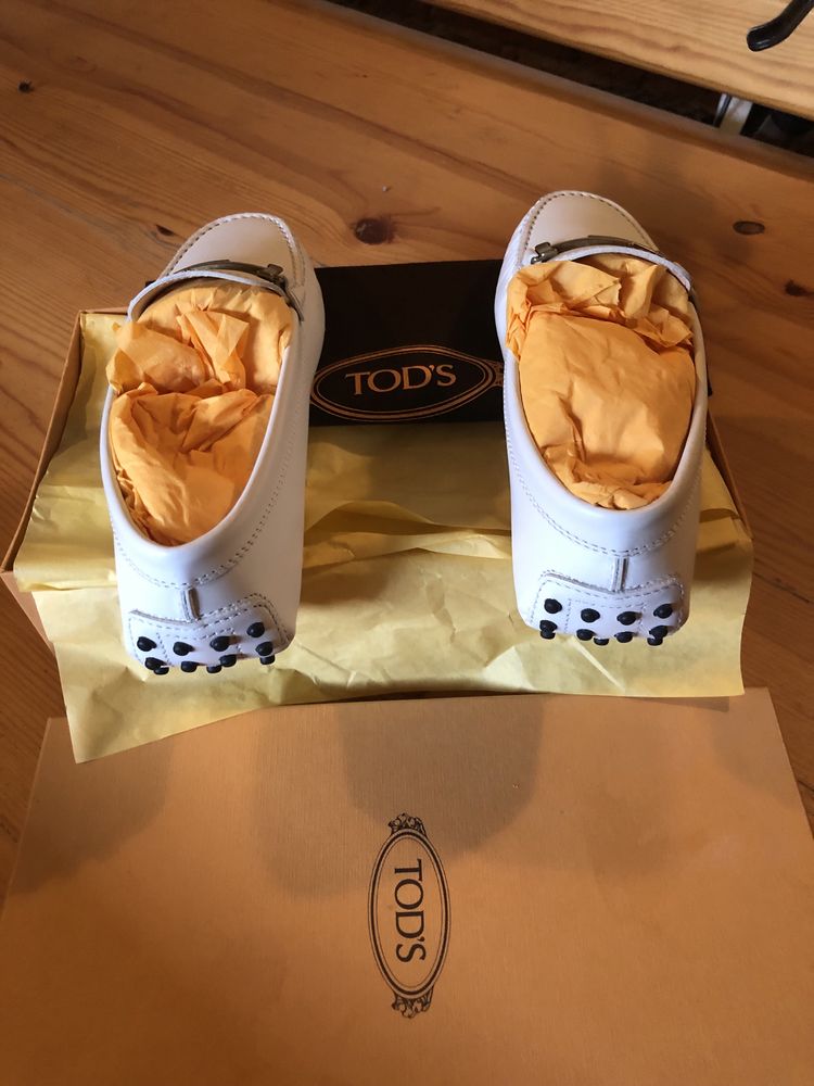 Мокасини TOD’S естествена кожа