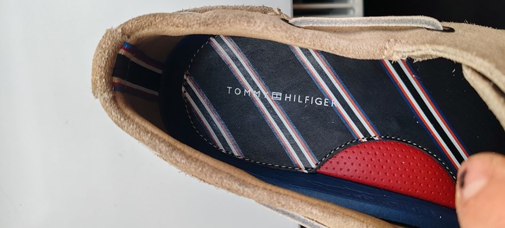 Mocasini tommy Hilfiger piele