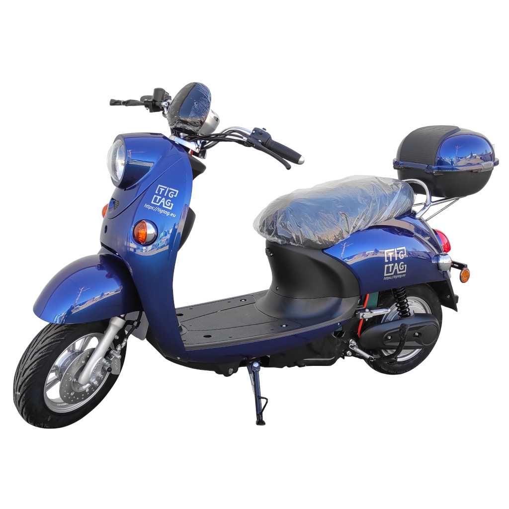Електрически скутер модел TDR син цвят с регистрация в КАТ