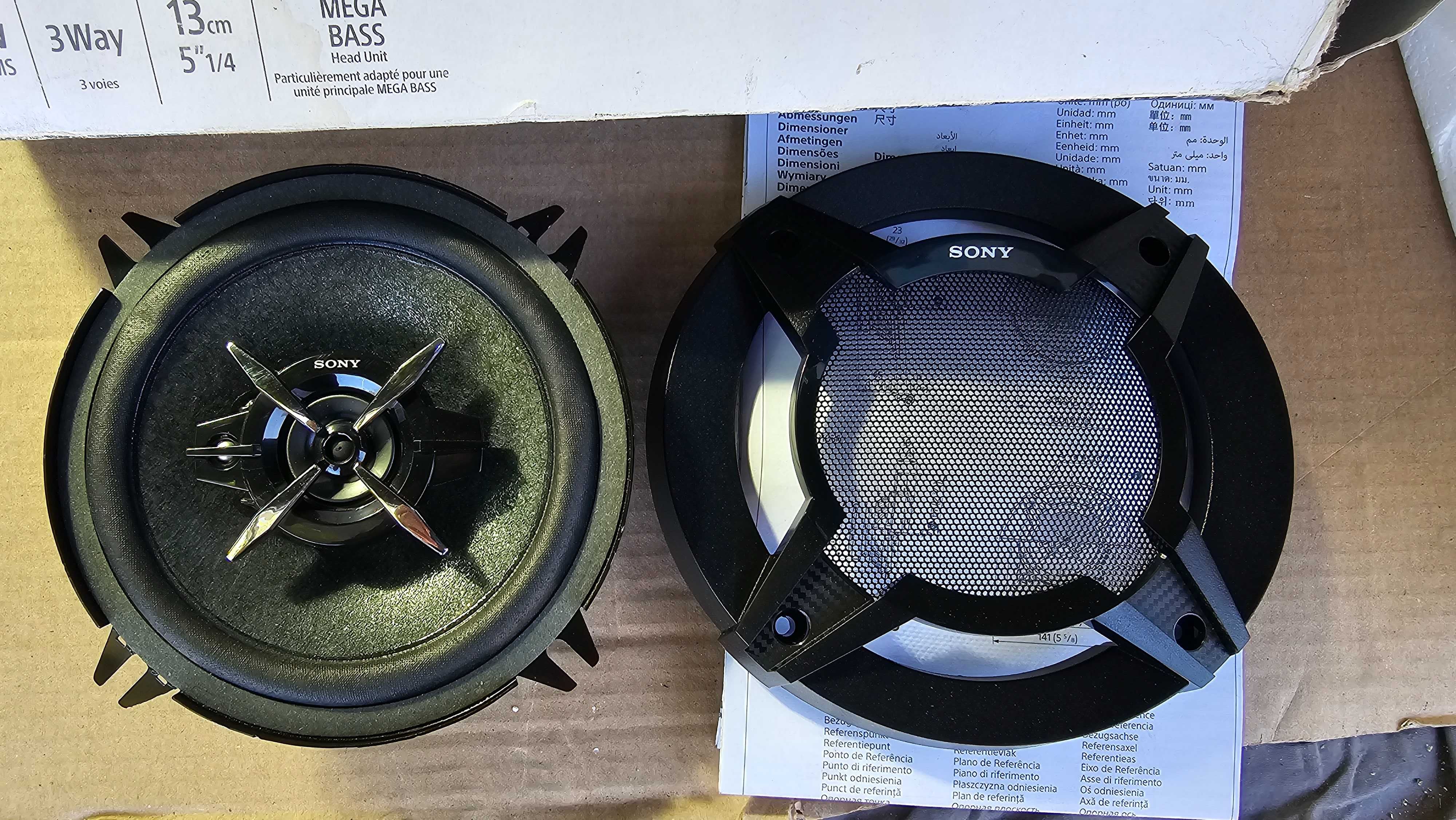 Тонколони Sony XS-FB1330 13cm 3-Way Mega Bass Coaxial Speakers