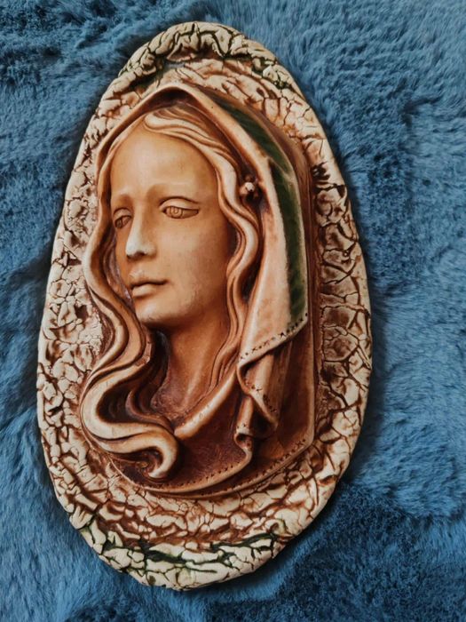 Tablou vintage ceramica aplicată