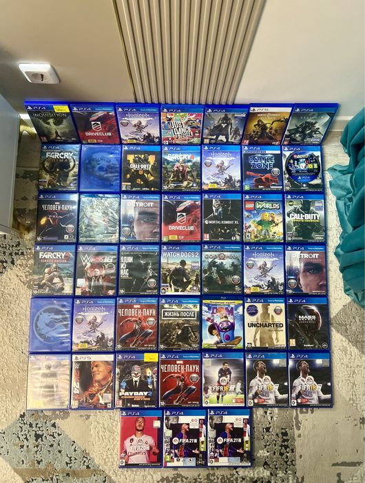 Диски на PS4 по самой низкой цене